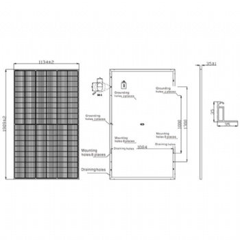 PERC 450W Solar Panel