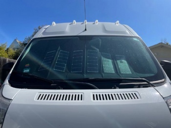 Windshield Sun Shade Solar Panel